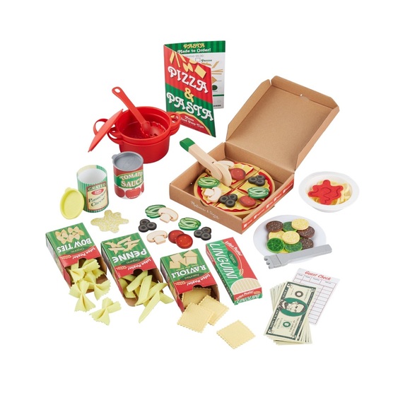 Melissa and Doug Pretend Play Pizza & Pasta Set - Picture 3 of 7